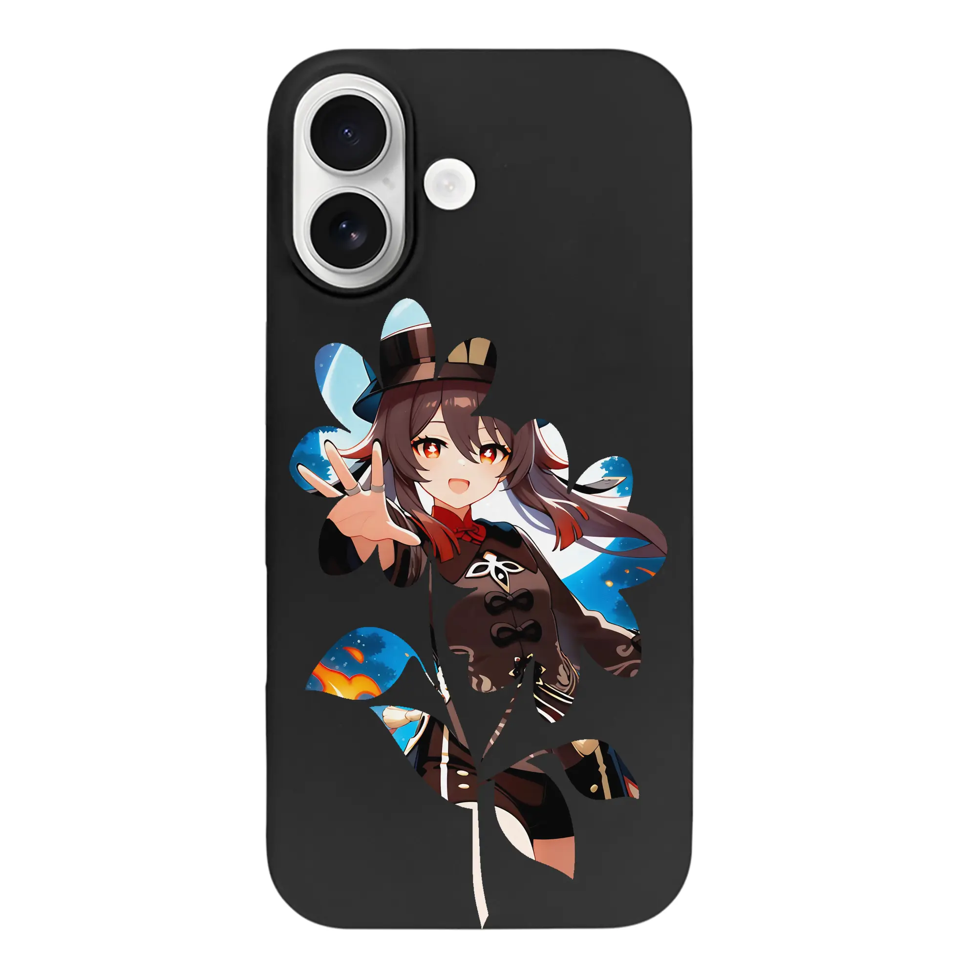 原 神 グッズ フータオ - iPhone 17 シリーズ シリコンケース 薄型 耐衝撃 指紋防止 ソフトタッチカバー 精密フィット 傷防止 保護ケース iPhone 17/17 Air/17 Pro/17 Pro Max 対応